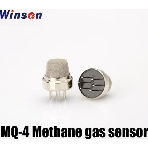 5PCS Winsen MQ-4 Gas Sensor Semiconductor Sensor Metal Cap Flammable Gas Sensor 300-10000ppm Used In Gas Leakage Detection