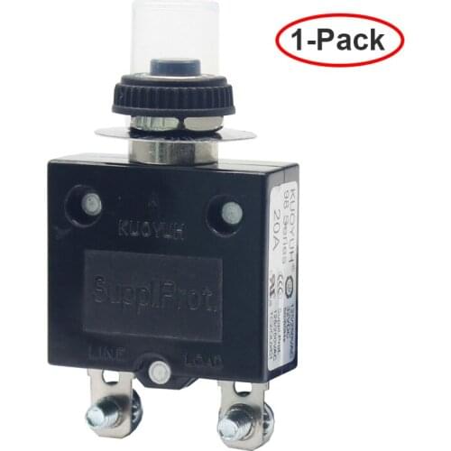 KUOYUH 98 20A Circuit breakers of Micro Thermal Protector with Screw PIN