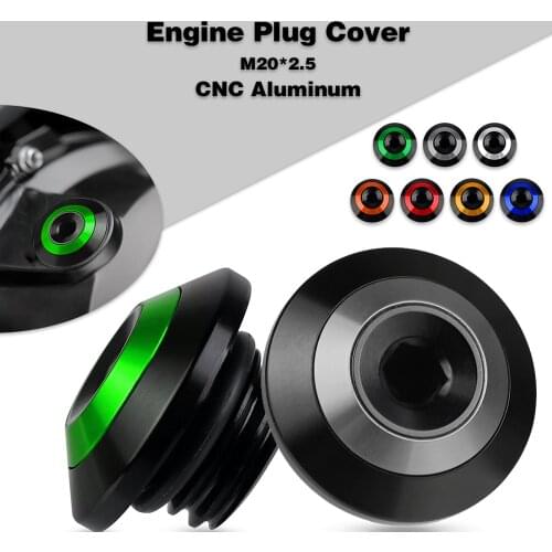 M20.2.5 Oil Filter Cup FOR KAWASAKI ER-6N Ninja 400 Z650 Z800 Z900 Z1000 Z1000SX Engine Oil Drain Plug Sump Nut Cup Plug Cover