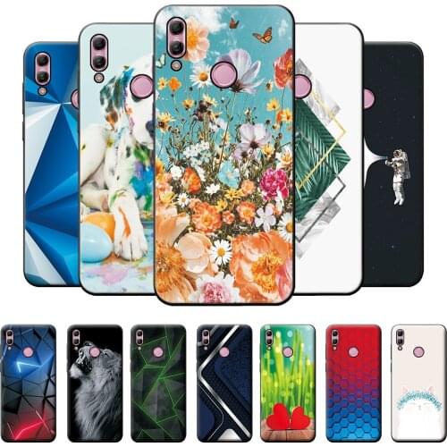 Case For Huawei P Smart 2019 Case Honor 10 Lite Daisy Cute Cover Bumper on Huawei P Smart 2019 Shockproof Silicone Phone Case