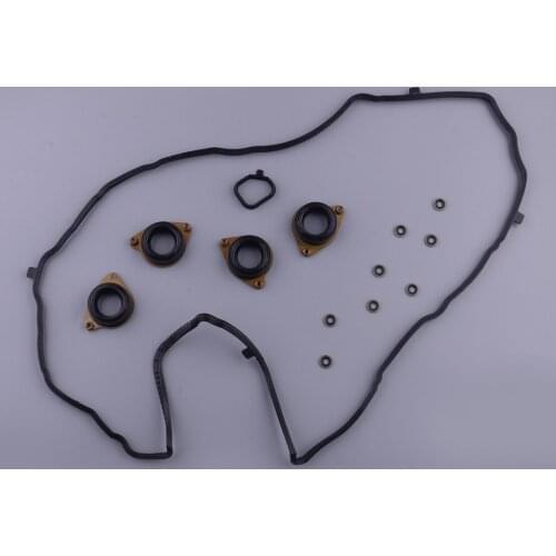 Car Engine Valve Cover Gasket Black Fit For Honda Accord 2DR 4DR EX EXL 2013 2014 12030-5A2-A01