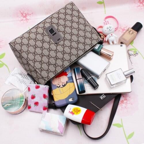 Fipilock Smart Shopping Bag Cute Book Bags Causal Luxury Handbags Women Bags Luxury Female Shoulder Messenger Bag