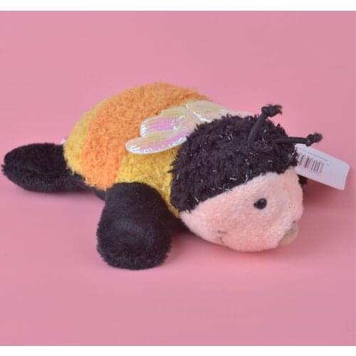 1 Pcs Orange Color Ladybird Plush Fridge Magnet Toy, Kids Child Doll Gift Free Shipping