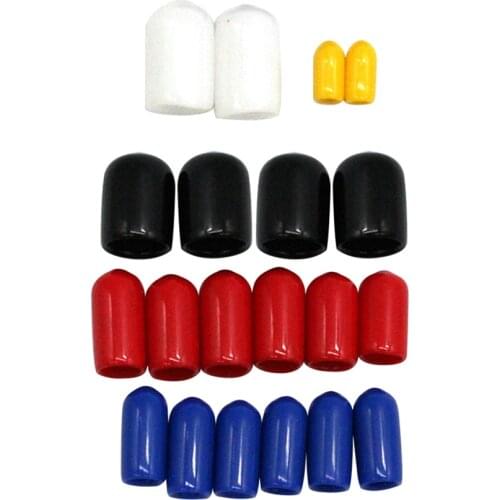 20Pcs Vacuum Line Caps 1/8" 3/16" 1/4" 3/8" 5/16" Fit for Chevy Ford Mopar Assorted Kit