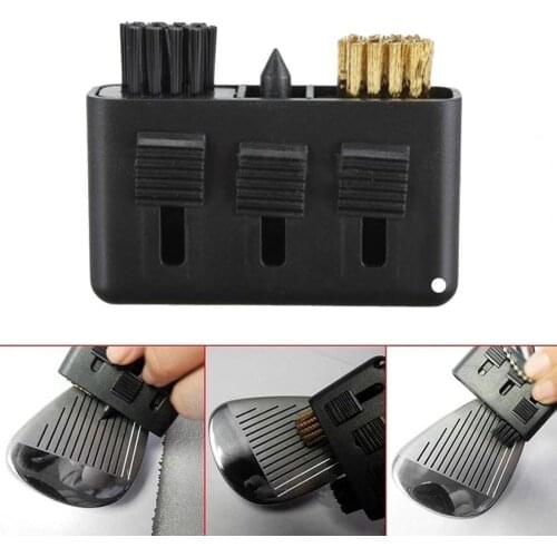 Golf Multi-Purpose Cleaning Brush Copper Wire Grooves Golfing Sports Accessories Golf Training Tools Golf Lover Gifts