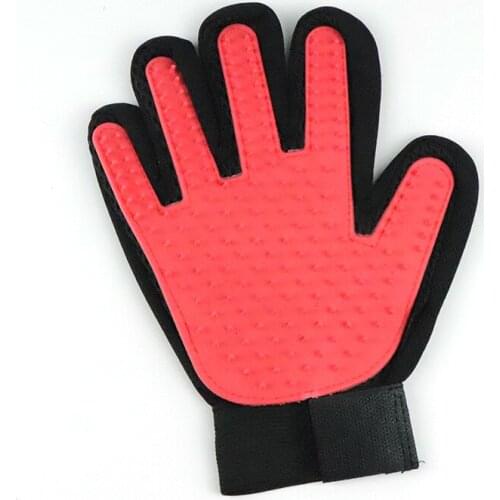 Pet Hair Remover Glove Cleaning Grooming Pet Brush Dog Massage Hair Self Rubber Cleaning Hair Brush Mascotas Dogs Brushes