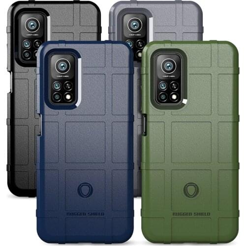 For Xiaomi mi 10t Case Rugged Armor Shockproof Cover For Xiaomi mi 10t 10t lite 10t Pro Soft Silicon Button Protection