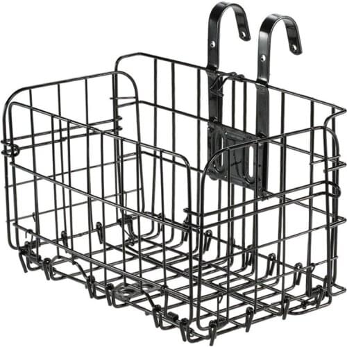 Folding Bicycle Basket Mesh Suspension Bicycle Basket Bicycle Carrier Rack Bicycle Front Rack