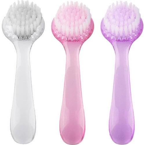 Nail Cleaning Nail Brush Tools File Nail Art Care Pedicure Soft Remove Dust Small Angle Clean Brush For Nail Care Tools