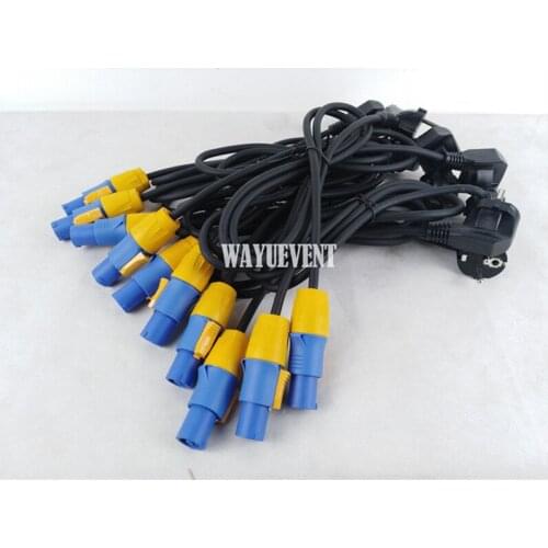 Waterproof Power Cable Powercon stage light cables IP65 Power Cable for outdoor stage lights