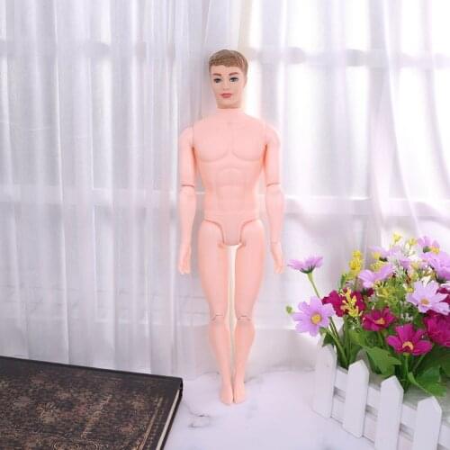 30cm 12 Moveable Jointed Nude Doll Body for Ken Boy Male Man Boyfriend Prince BX0D