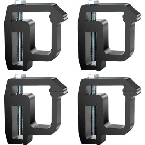 4 Pack Truck Topper Clamps Mounting Clamps Truck Cap Clamps, Truck Bed Clamps and Canopy Clamps