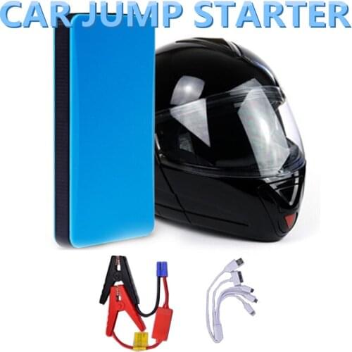 LED Light 12V Car Jump Starter Multi-Function Power Bank Emergency Charger Booster Battery Portable For Digital Devices Charging