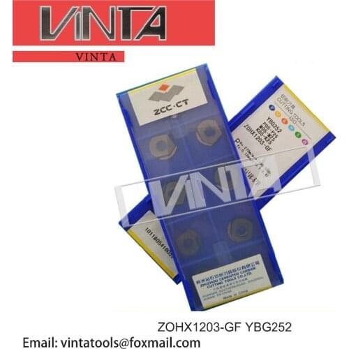 Free shipping 10pcs/lots ZOHX1203-GF ZOHX1604-GF ZOHX2005-GF ZOHX2506-GF ZOHX3007-GF ZOHX3207-GF cnc carbide milling inserts