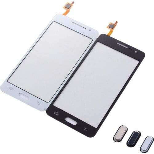 For Samsung Galaxy Core 2 II SM-G355 G355F G355H Touch Screen Digitizer Front Glass Panel+Home Button Return Key Keypad