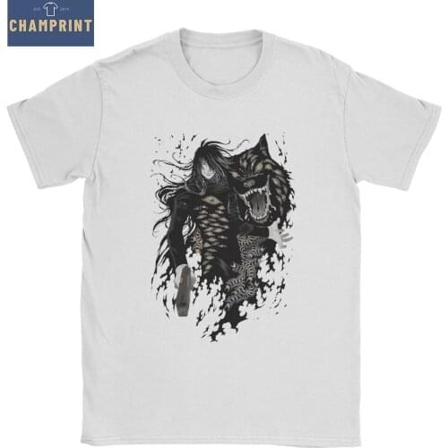 Amazing Hellsing T-Shirt for Men Crewneck 100% Cotton T Shirt Anime Short Sleeve Tee Shirt Plus Size Tops