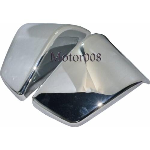 Chrome Motorcycle Battery Side Fairing Cover For Honda Shadow ACE VT400 1997-2003 Honda Shadow ACE VT750 1997-2003
