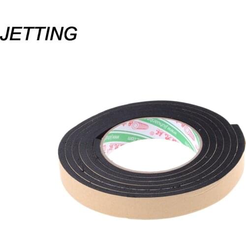JETTING 1Roll 2mx 20mm x 5mm Single Sided Self Adhesive Shockproof Sponge Foam Tape Sticker