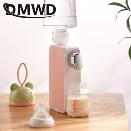 Mini Instant Hot Water Heating Dispenser Portable Travel Desktop Heater Pump Gallon Drinking Bottle Boiler Electric Kettle