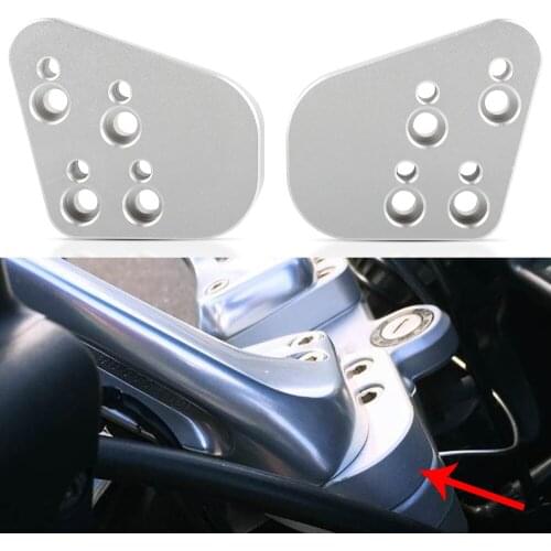 Motorcycle Handlebar Risers For BMW R1200RT 2005 2006 2007 2008 2009 2010 2011 2012 2013 handlebar riser bars clamp Riser Kit