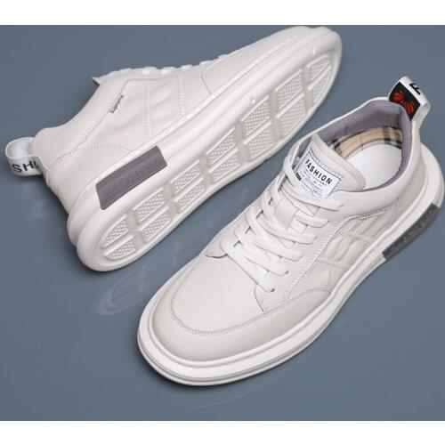 Fashion relaxation Men Running shoes joker chalaza centre SneaKers cutis vera joker flange handiness sport shors