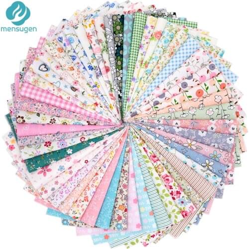 50 Pcs 20cm*25cm 100% Cotton Patchwork Fabrics For Quilting Sewing No Repeat Design Tilda Doll Scrapbooking Cloth