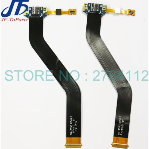 50pcs New Charger For Samsung Galaxy Tab 4 101 T530 T535 T531 Charging Port USB Dock Connector Flex Cable Ribbon replacement