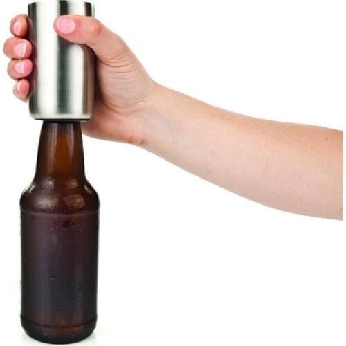1pcs Beer Bottle Opener Automatic Stainless Steel Beer Juice Drinking Bottle Opener Gift Bar Tool Opener Kitchen Cooking Tools