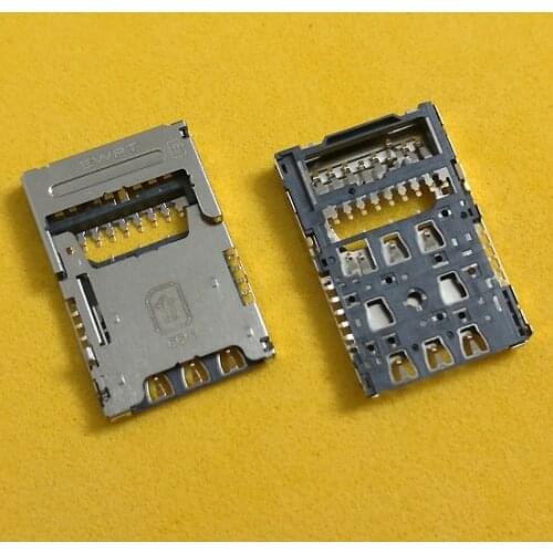 10pcs/lot For LG V10 H960A H900 H901 VS990 V20 K10 K420N Sim Card Memory SD TF Tray Slot Holder Socket Reader micro connector