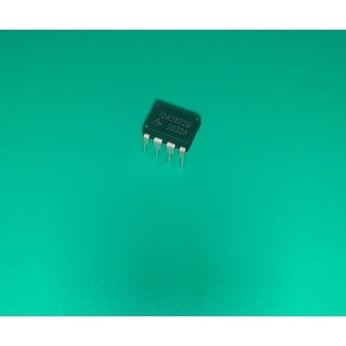 10pcs/lot TDA2822M DIP8 IC AMP AUDIO DUAL LOW VOLT 8MDIP 3-6V/9V/12V