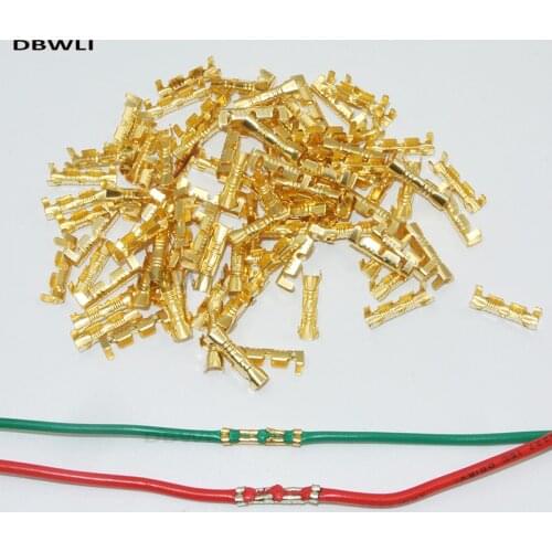5000PCS 453 U-shaped terminal tab cold inserts connectors cold terminal small teeth fascia terminal,0.5-1.5mm2