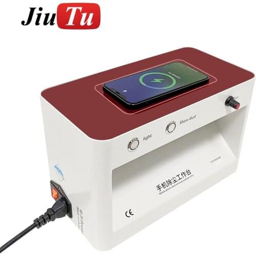 Dust Free Room with Wireless Charge Anti Dust Working Bench Adjustable Wind Cleaning Room For Phone Refurbish Repair Workbench