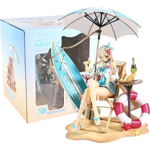 Honkai Impact 3rd Kiana Kaslana Parasol Kaiserin Ver. PVC Figure Collectible Model Toy