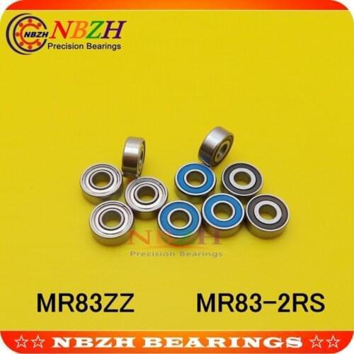 MR83 MR83ZZ MR83RS MR83ZZ MR83-2RS SMR83ZZ ZZ RS RZ 2RZ R-830ZZY03 619/3 Deep Groove Ball Bearings 3 x 8 x 3mm High Quality
