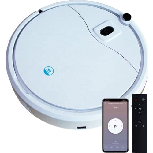 Hikins Vacuum Cleaner Artificial Intelligence Robot Sweeping Black White Battery Robotic Brooming Smart Automatic Home Vacuuming