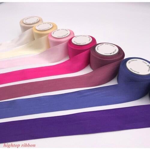 25mm Silk Satin Ribbons mulberry silk ribbon Flower ribbon-Decoration Crafts-Wedding decoration-Gift Christmas Diy Handmade