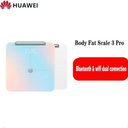 Huawei Smart Body Fat Scale 3 Pro All-round Body Composition Report Body Fat Scale Bluetooth Wifi Dual Connection