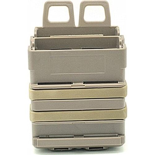 Magazine Pouch Best Coyote Airsoft Rifle 5.56 Mag M4 Magazine Fast Attach Tactical Pouch Molle System Tan For Tactical vest belt