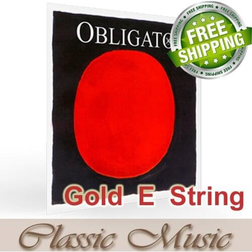 Pirastro Obligato Violin String ,Gold E String(313121), Made in Germany,With Free shipping