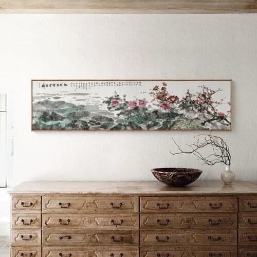 Vintage Home Decoration Bird Butterfly Flower Print Posters Chinese Style Canvas Oil Painting Wall Art Picture For Living Room