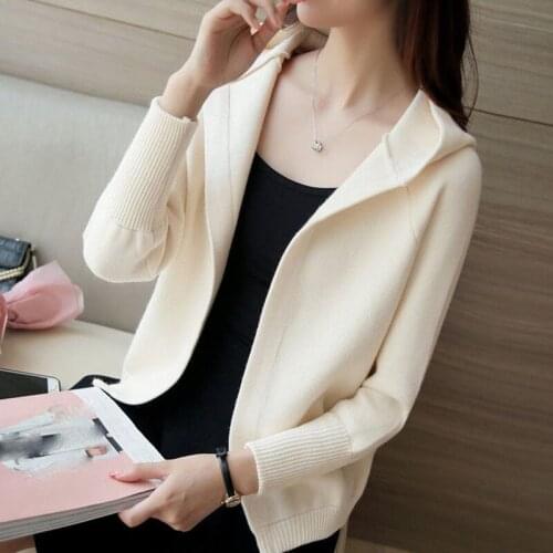 Женские кардиганы с капюшоном VOFALXGH China At AliExpress