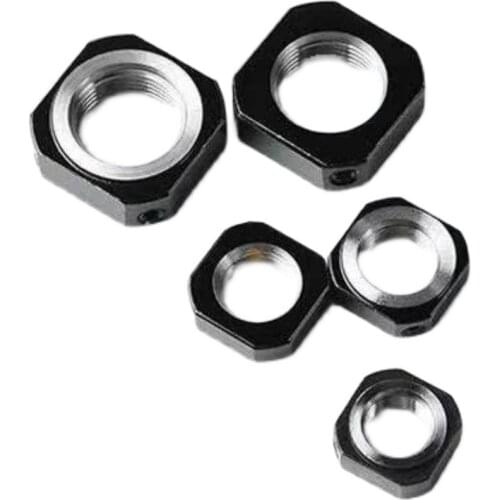 1pc M5 M6 M8 M10 M12 M15 Square Nut Built-in Brass screw support seat locks the nut Wire rod anti-loose nuts ball screw lock nut