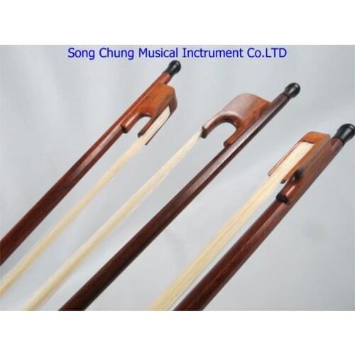 3pcs Strong&Beautiful baroque style brazilwood 4/4 viola bows