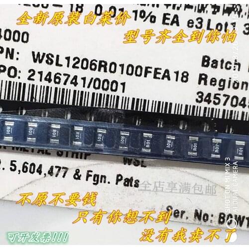 Free Shipping 10PCS Alloy resistance WSL1206R1000FEA R10 FEB TEA 3216 5% D J 1%R15 0.051 0.13 2 0.068R 0.06 0.07 0.25 0.15 0.09