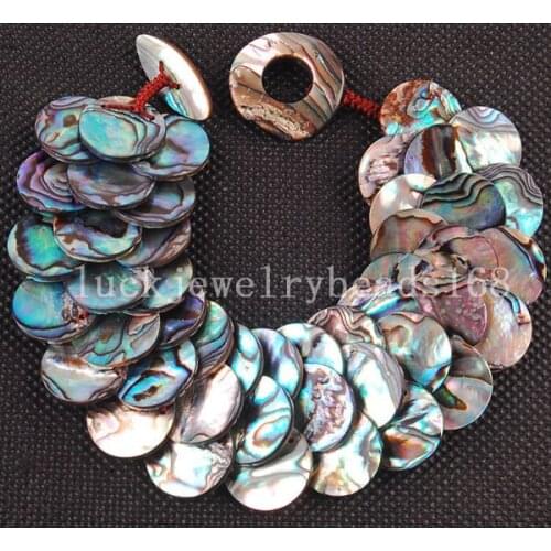Free Shipping Fashion Jewelry New Fashion Zealand Abalone Shell Women Patty Bracelet FG6242