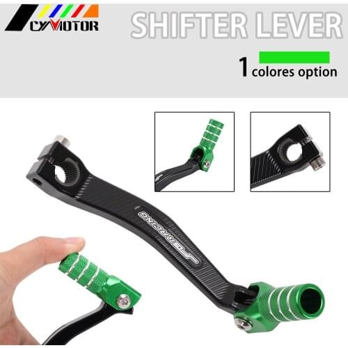 For Kawasaki KX450F KX 450 KXF450 KX 450F KXF 450 Motocycle CNC Aluminum Foldbale Gear Shift Lever Shifter Pedal 2009-2018