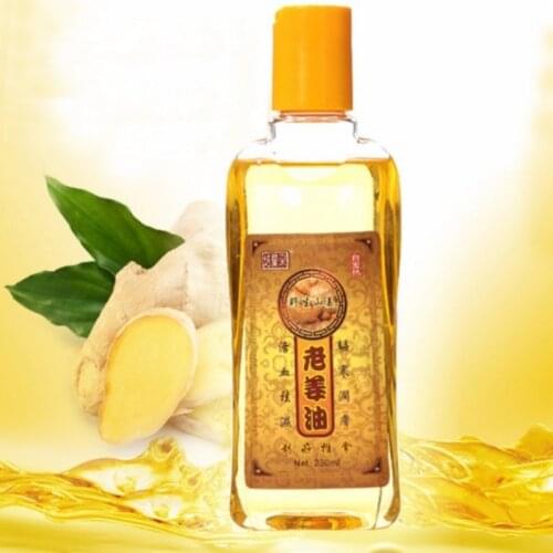 Hot Sale Natural Essential Oil Improve Blood Vitality Skin Carel Pure Ginger Body Massage Plant