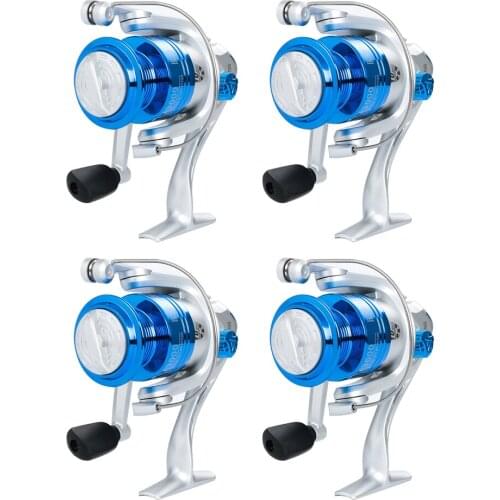 Hiumi 4 Packed Spinning Fishing Reel 10BB 5.2:1 Fishing tackle Pesca Carrete Spinning Reel Feeder Carp Fishing Wheel
