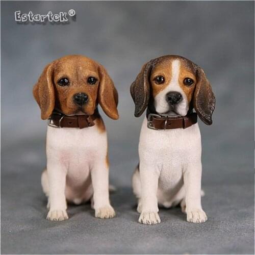 Mr.Z 1/6 Resin Cute Simulated Animal Model 30th Beagle Puppy Collection Garage Kit Statue for Fans Holiday Gift