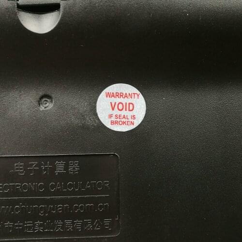 600PCS Void if Seal is Broken stickers ,Red Label VOID sticker 0.47'' x 0.47